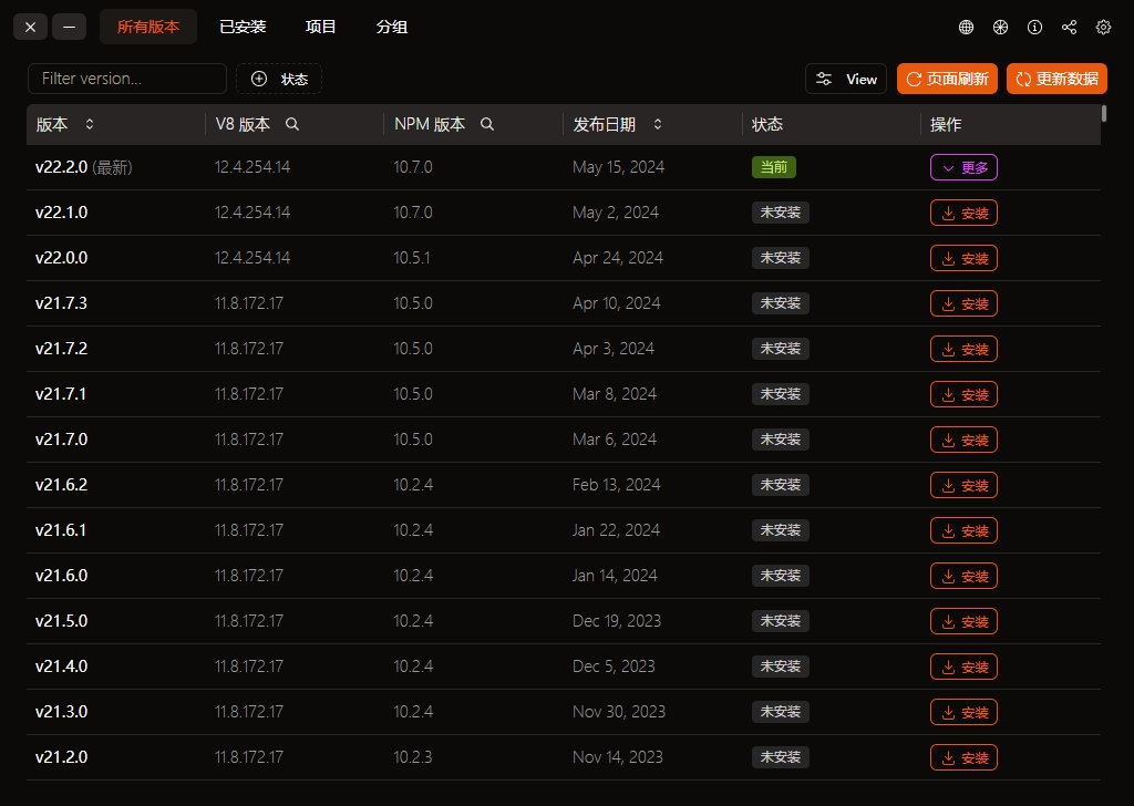 CentOS通过NVM安装Node.js环境